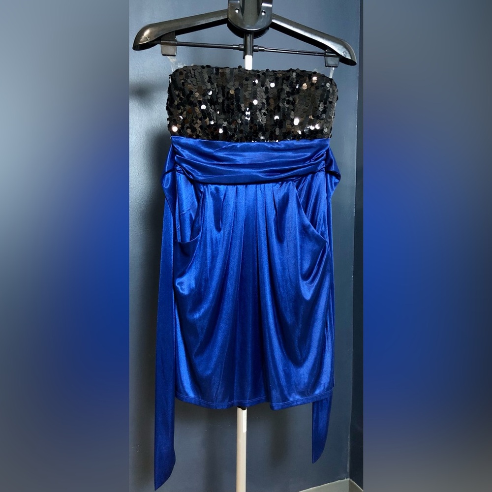 Speechless Sequence Royal Blue Dress